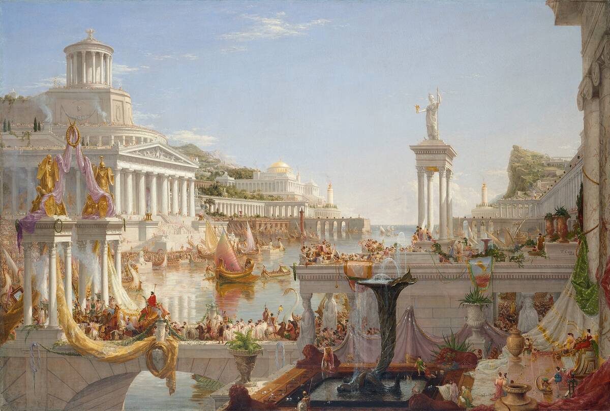 The Course Of Empire The Consummation Of Empire