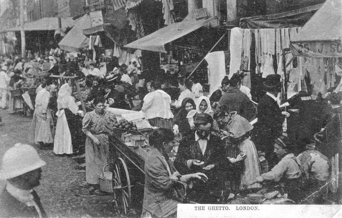 'The Ghetto. London', c1890.