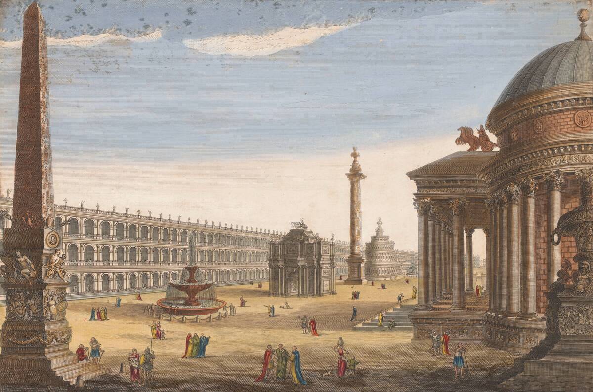 View Of An Obelisk