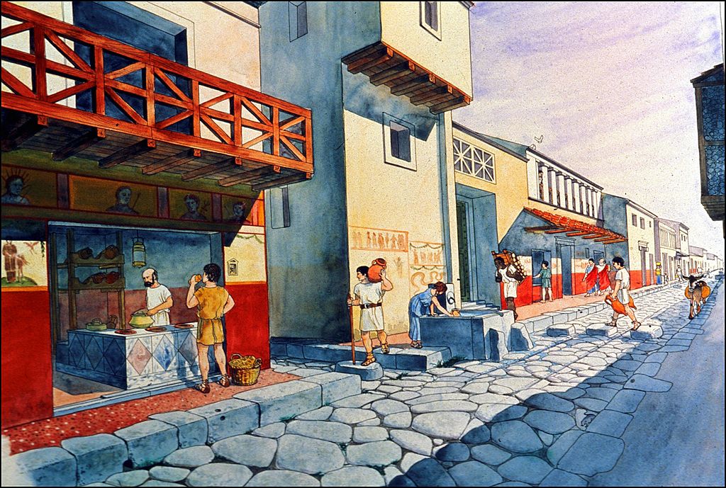 Market in Pompeii