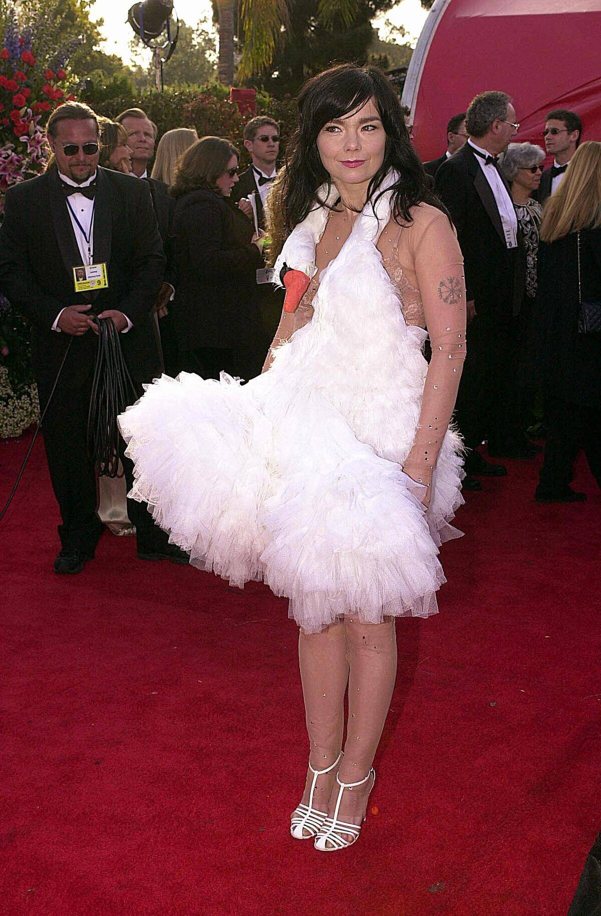 Actress and singer Bjork arrives the 73rd Annual A
