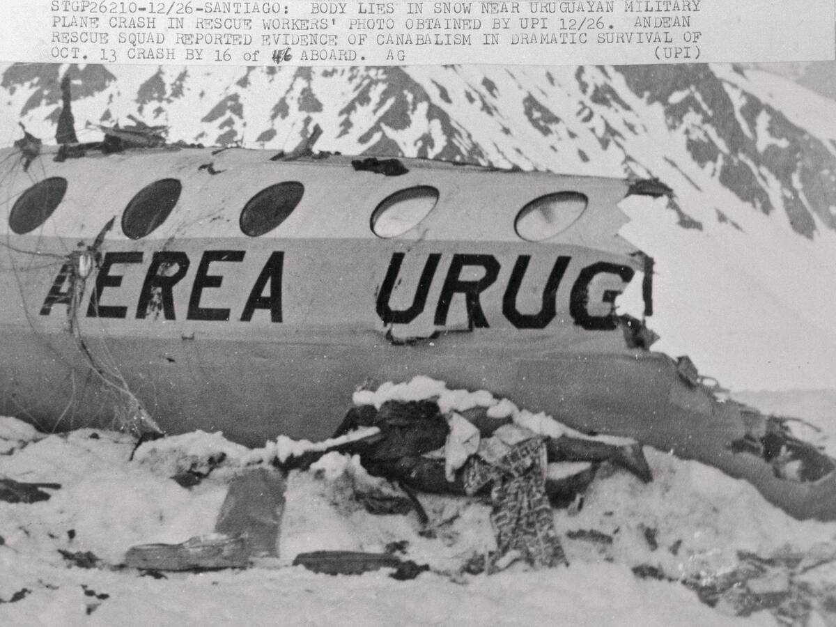 Andean Plane Crash Wreckage