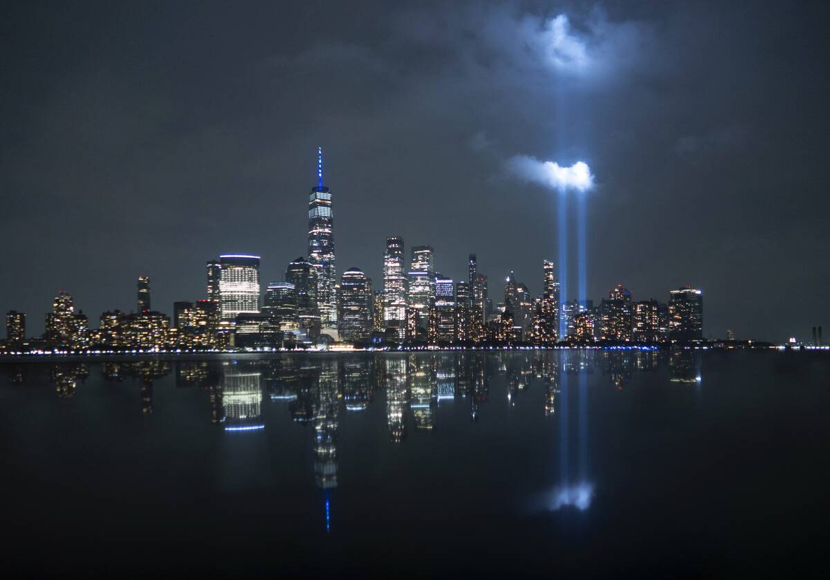 Annual Tribute in Light in New York City