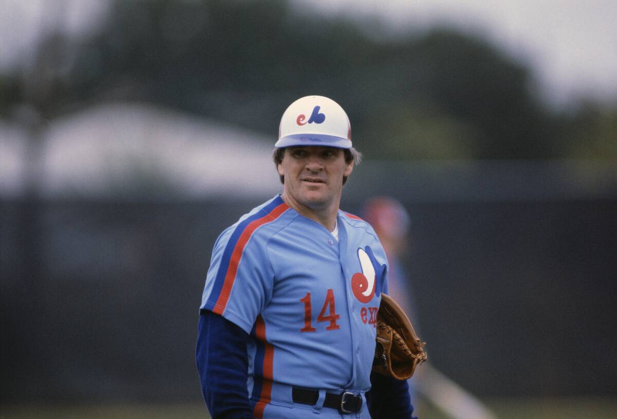 Baseball Player Pete Rose