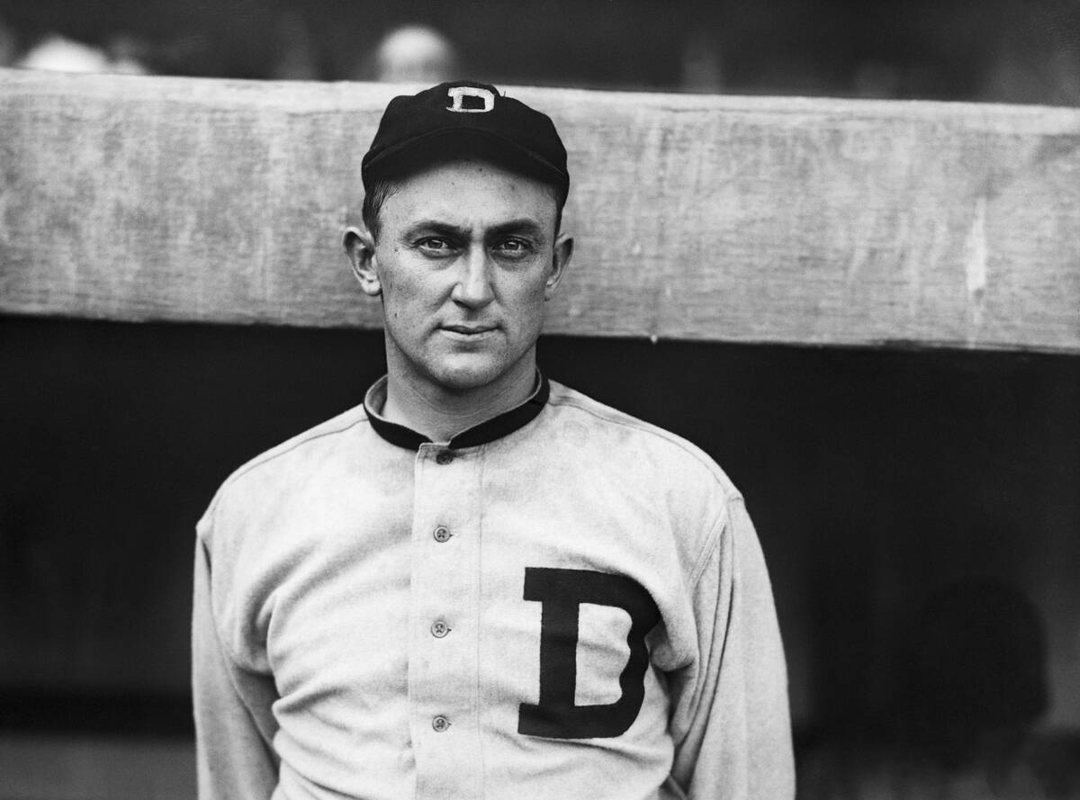 Baseball Player Ty Cobb