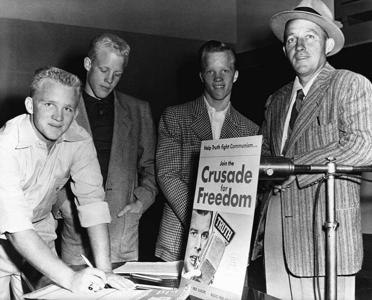 Bing Crosby and Sons Start Anti-Communism Crusade
