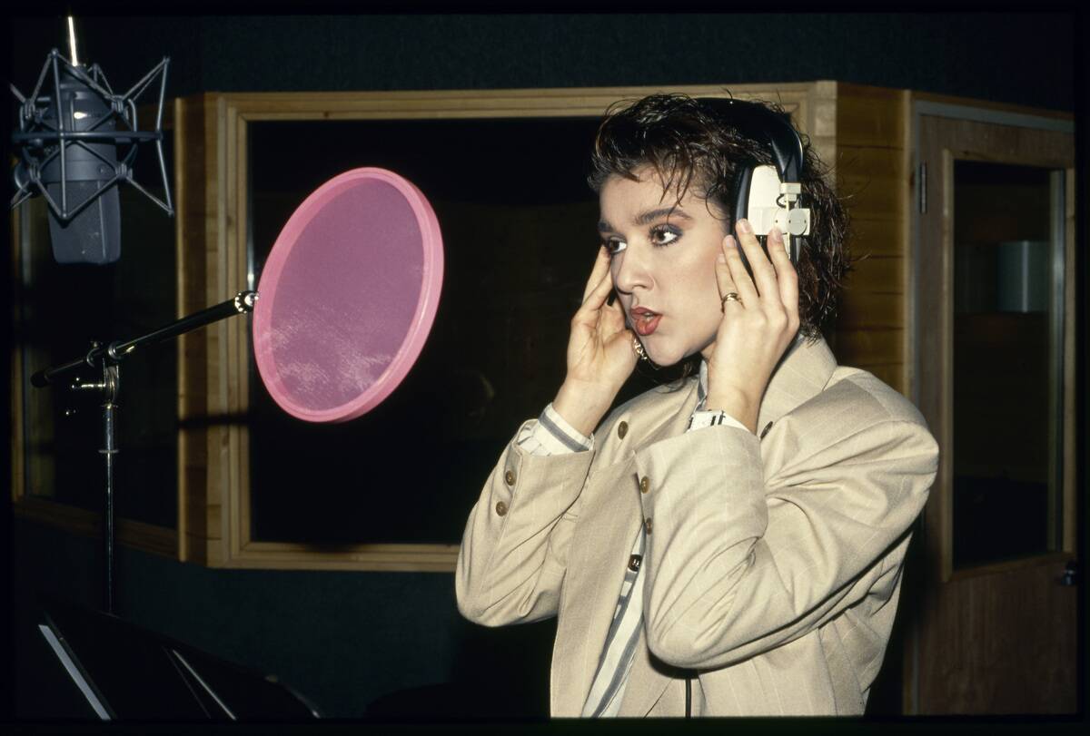 Céline Dion recording, 1988,