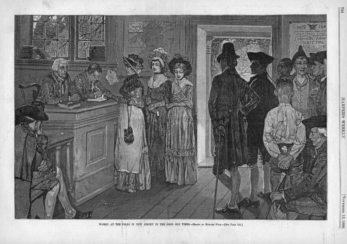 Colonial Female Voters
