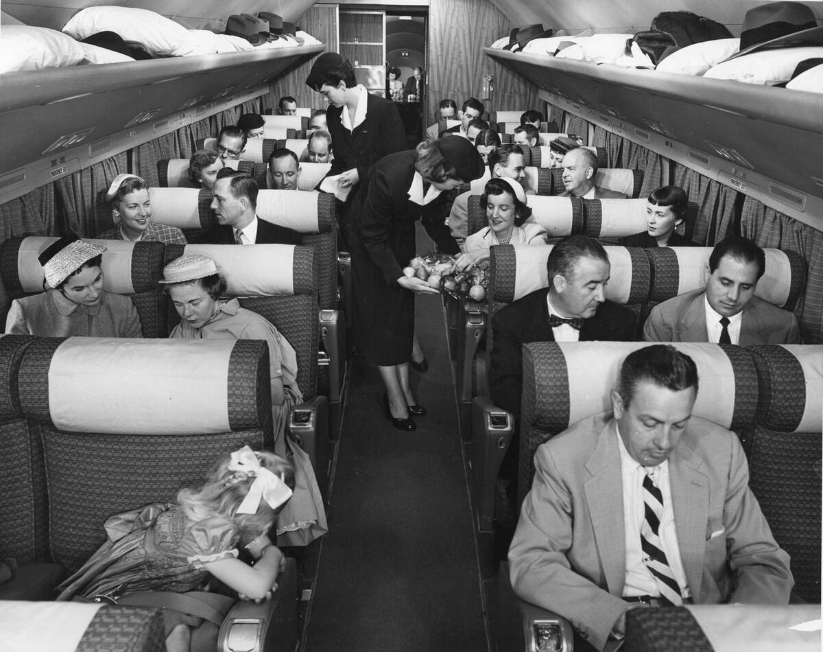 DC-7 Passenger Cabin