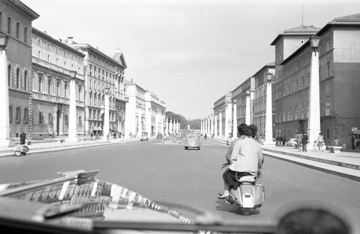 Driving in Rome