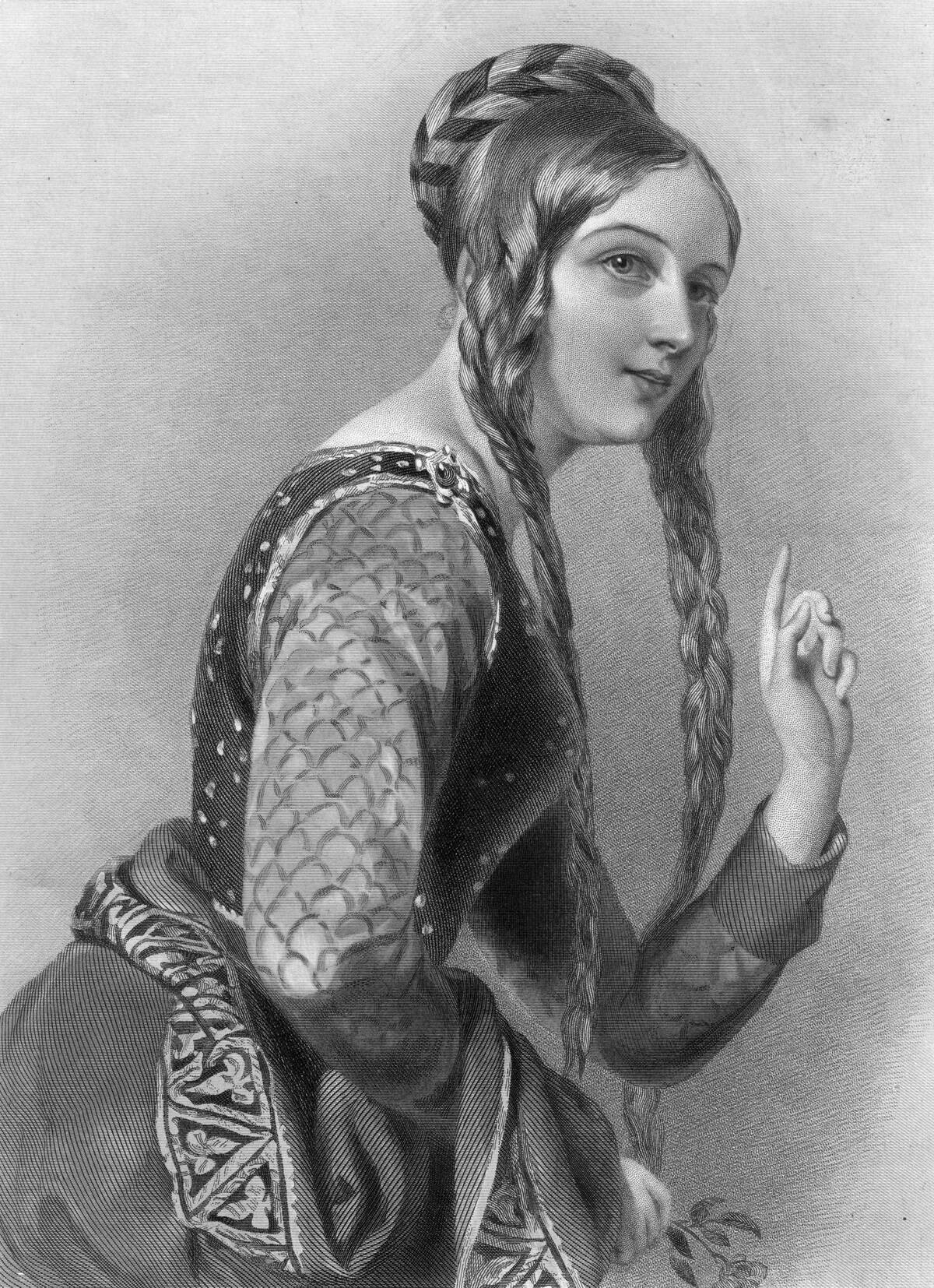 Eleanor of Aquitaine, Queen of Henry II of England.