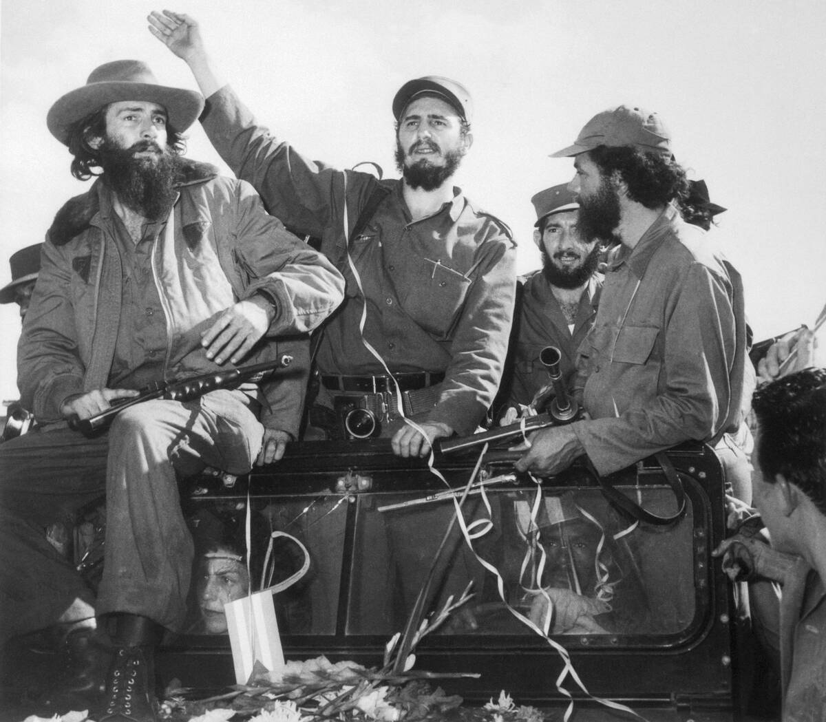 Fidel Castro Waving
