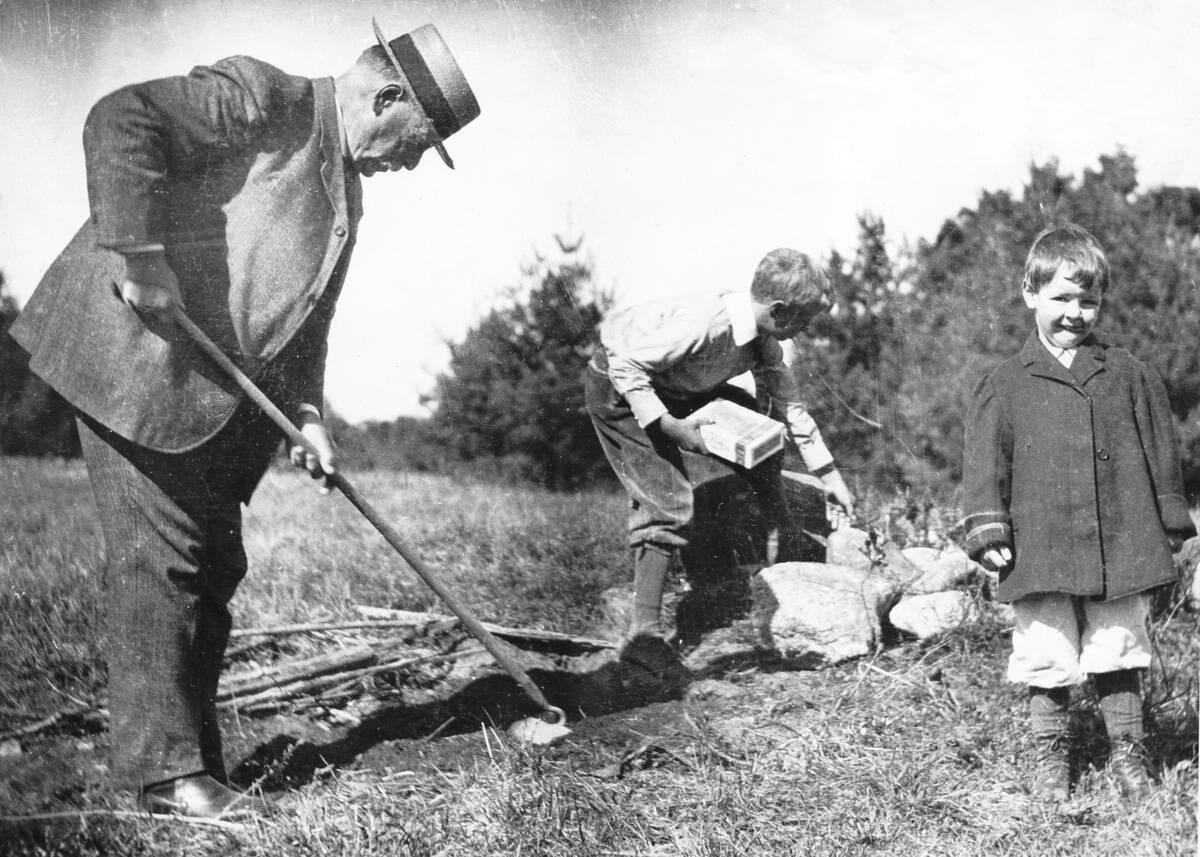 Grover Cleveland Gardening