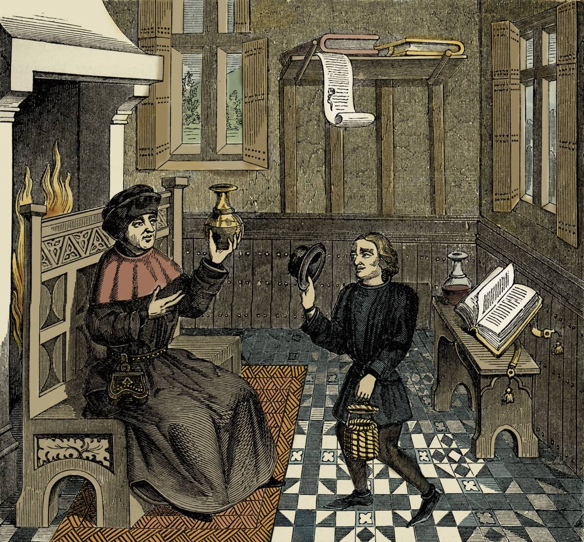 Interior of a Doctor's House