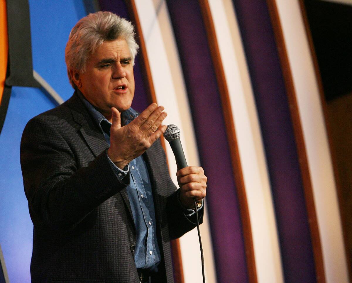 Jay Leno at the Laugh Factory - February 12, 2008