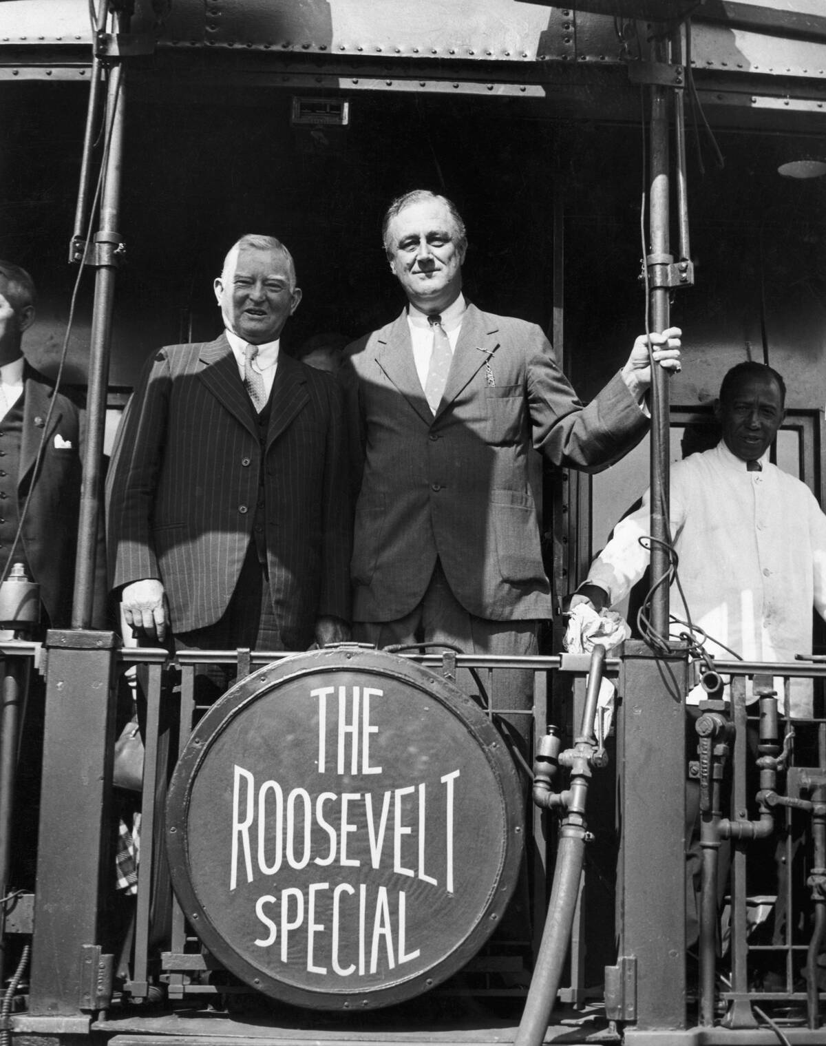 John Garner and FDR Campaigning
