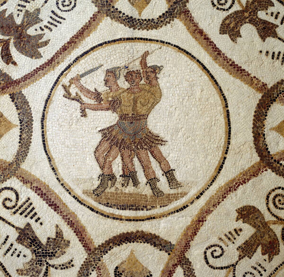 Medallion with Geryon, The Labors of Hercules