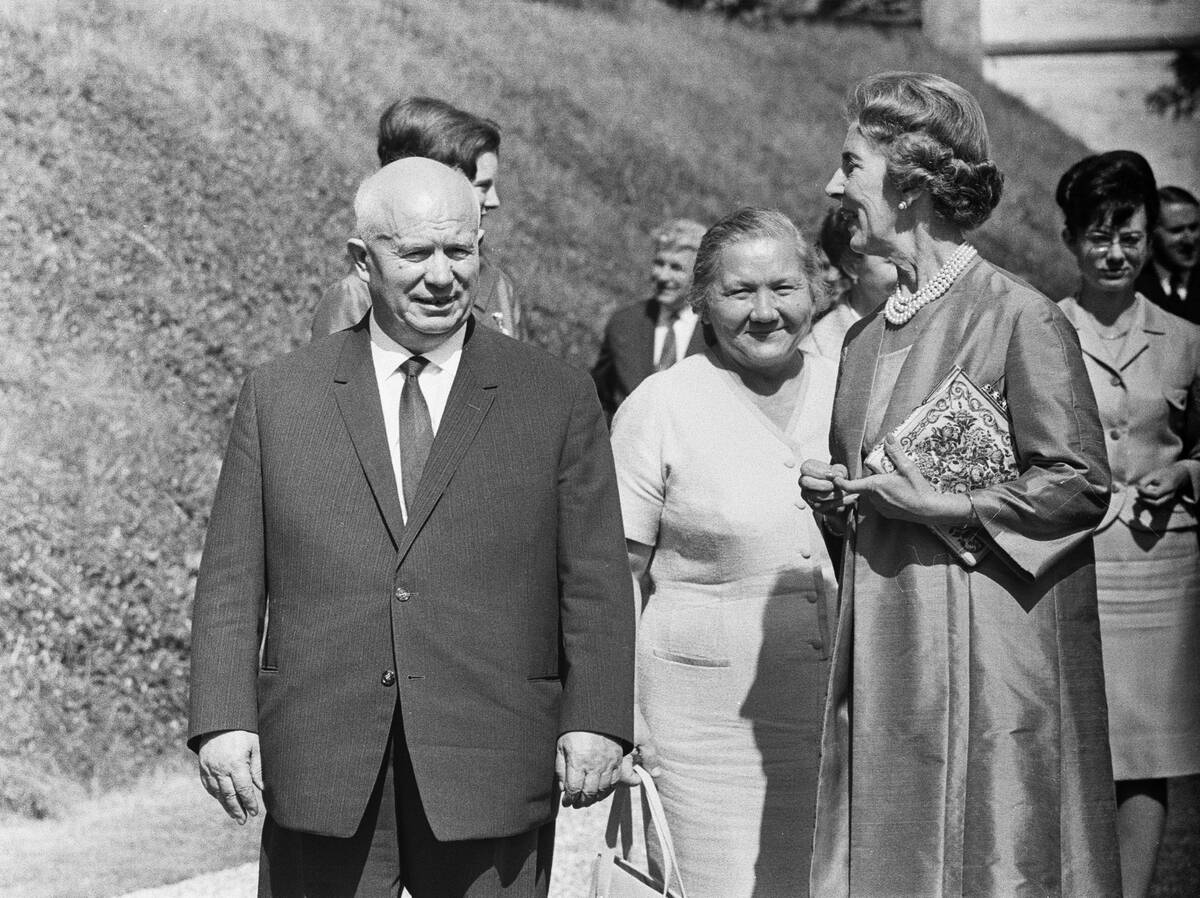 Nikita Khrushchev visits Denmark June 1964