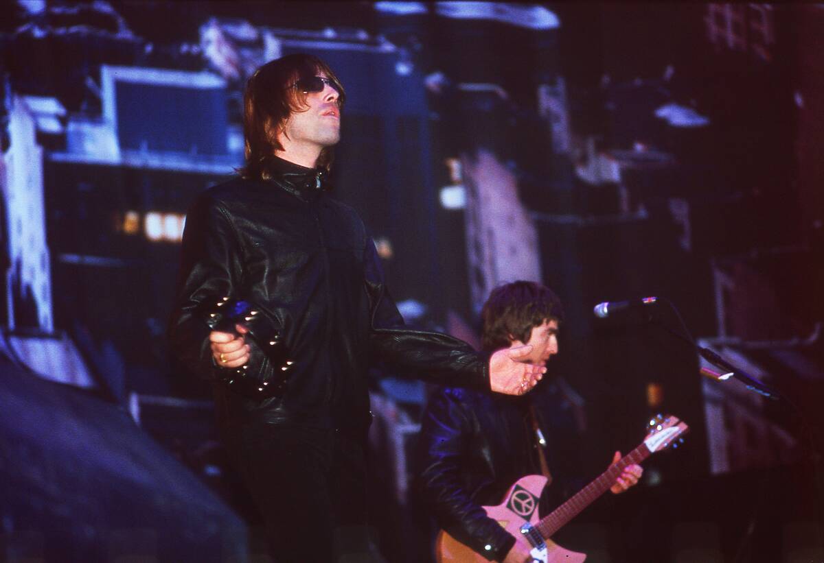 Oasis Liam Gallagher Noel Gallagher Murrayfield Stadium Edinburgh