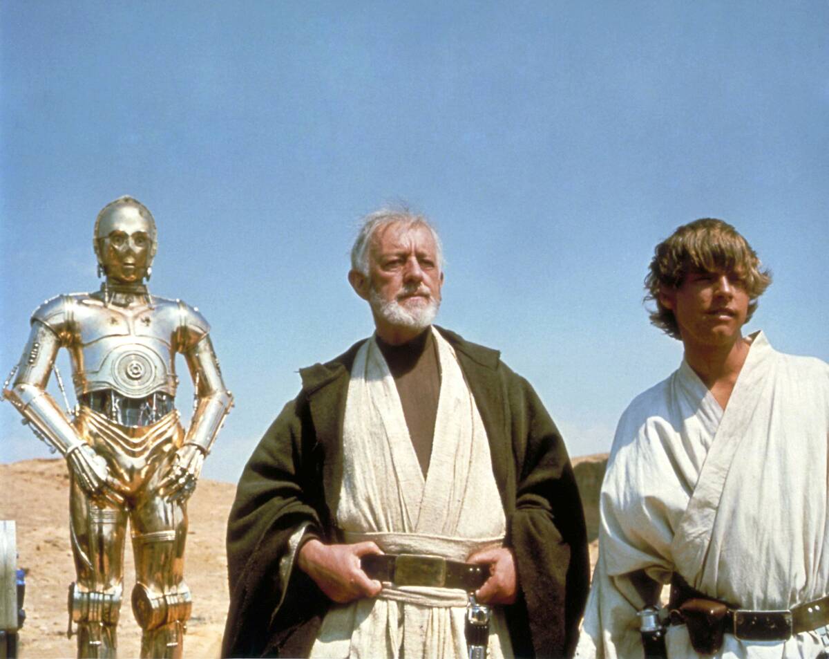 On the set of Star Wars: Episode IV - A New Hope