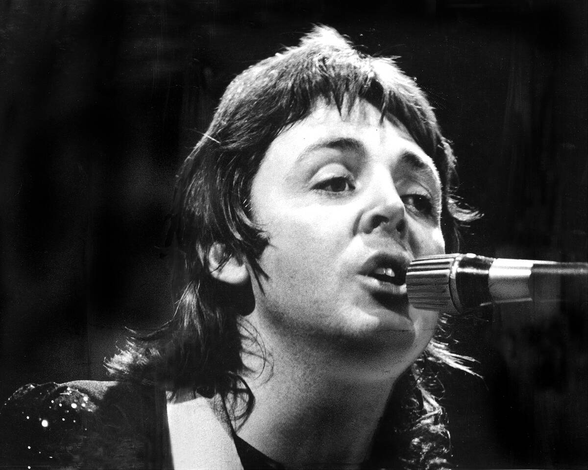 Paul McCartney and Wings in concert at Madison Square Garden