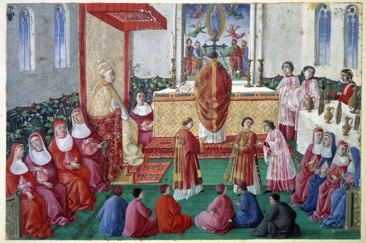 Pontifical Mass with Pope Sixtus IV