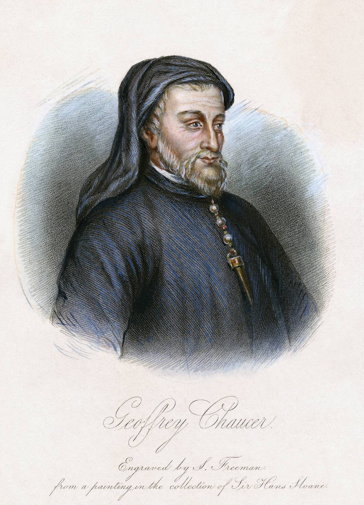 Portrait of Geoffrey Chaucer