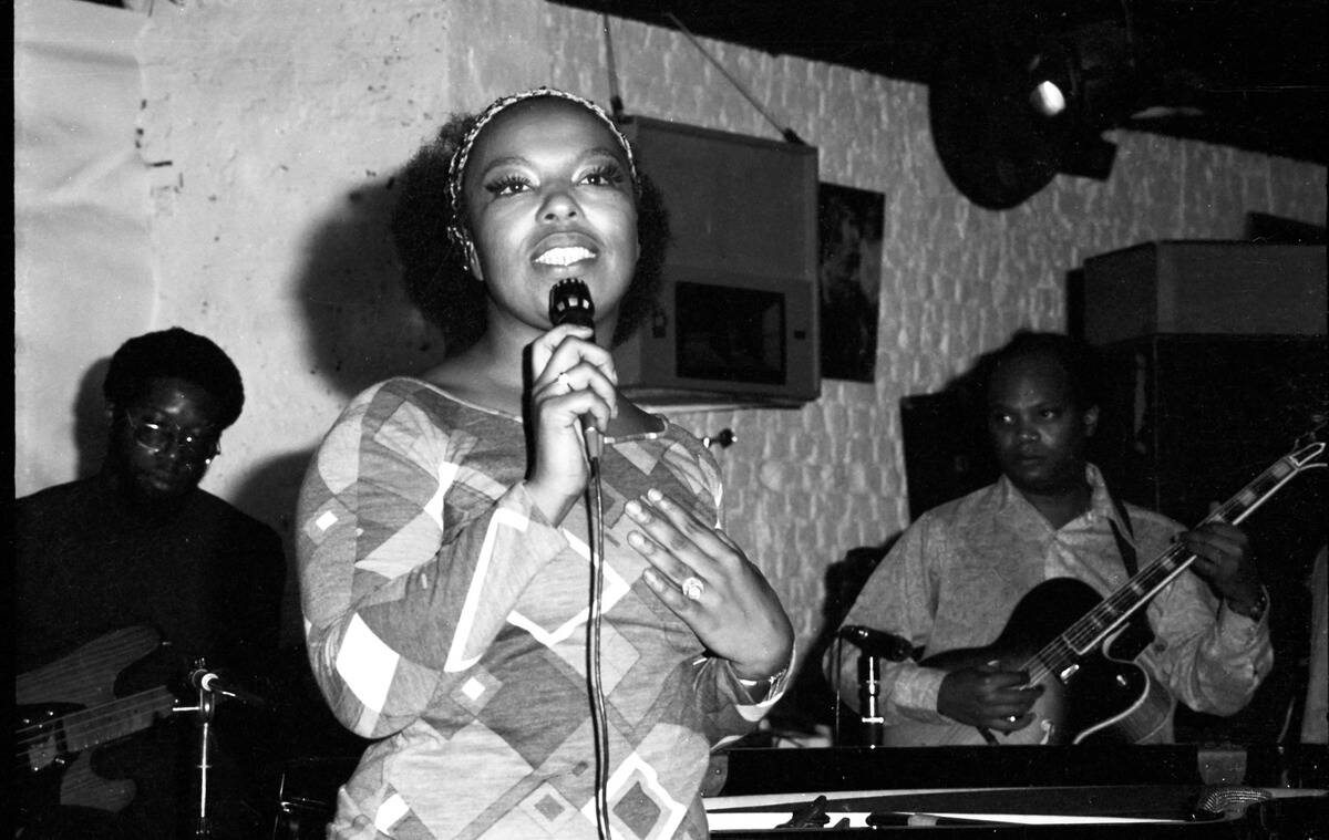 Roberta Flack, Ronnie Scott's , Soho, London, 1972.