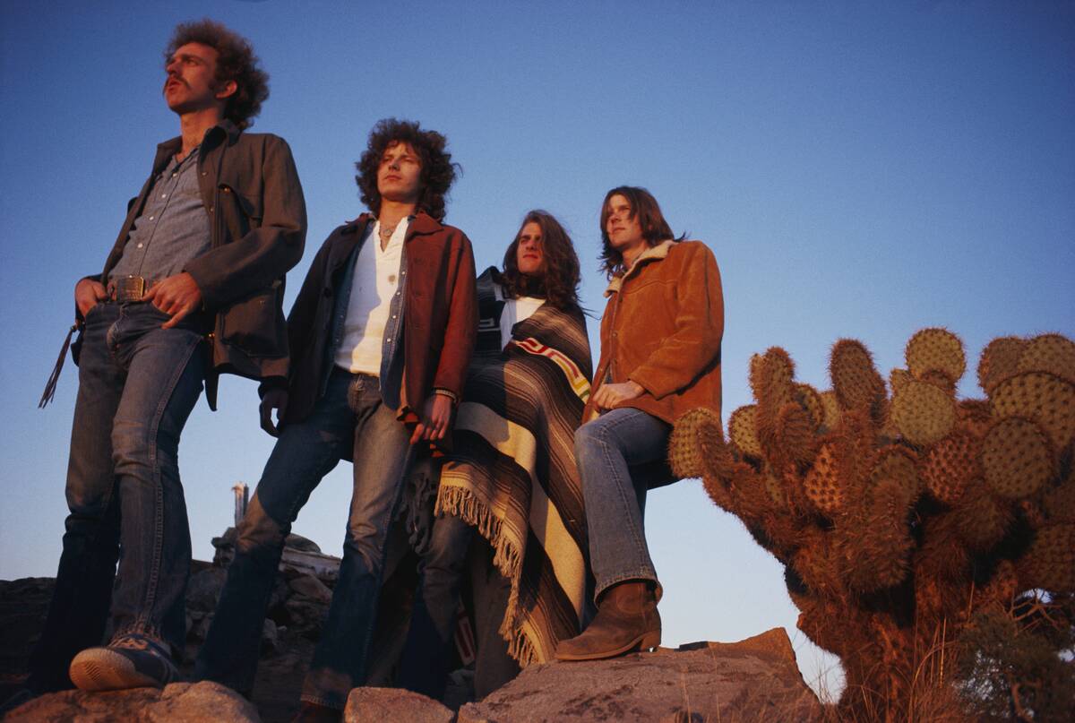 Rock Band The Eagles in Desert Valley