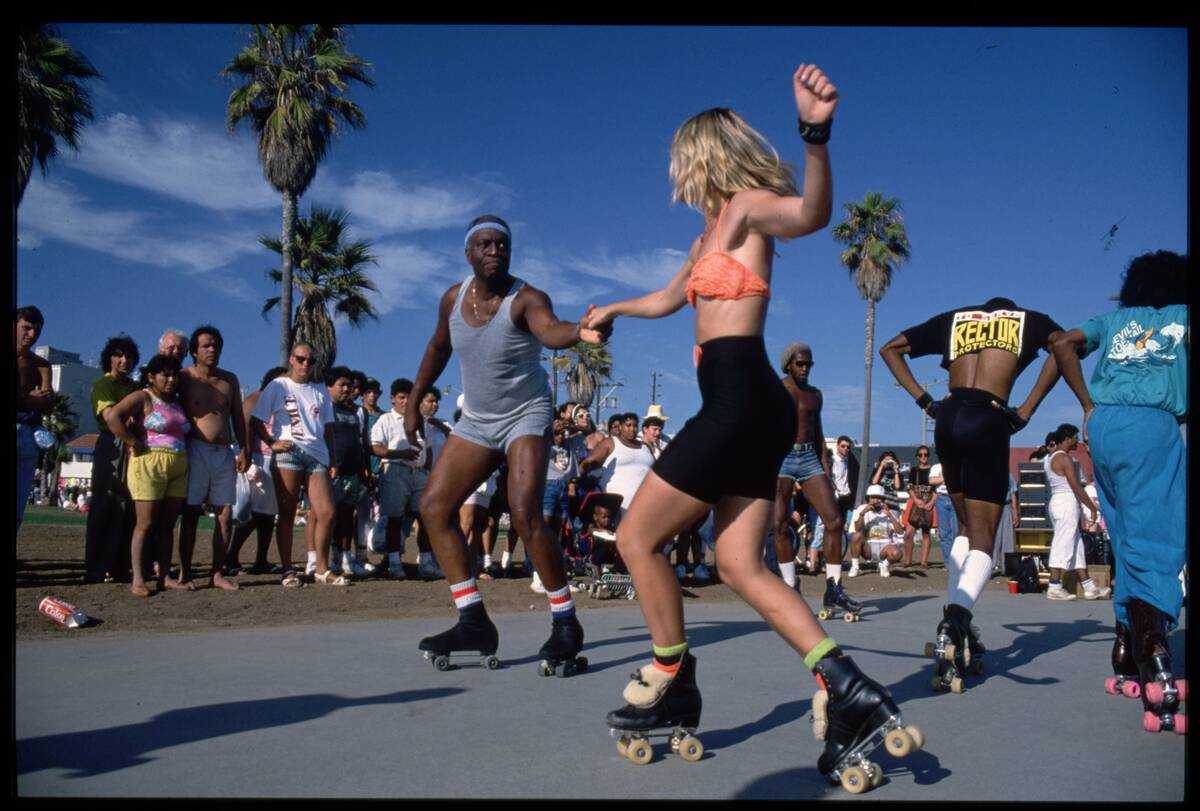 Roller Skaters in Venice Beach