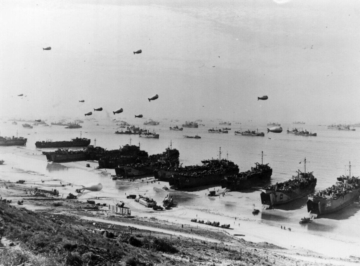 Ships At Omaha