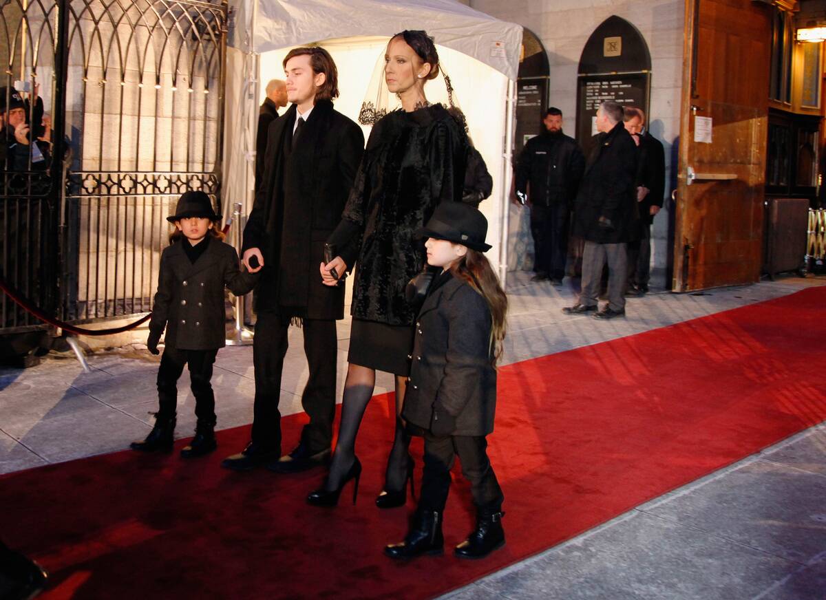 State Funeral Service for Celine Dion's Husband Rene Angelil