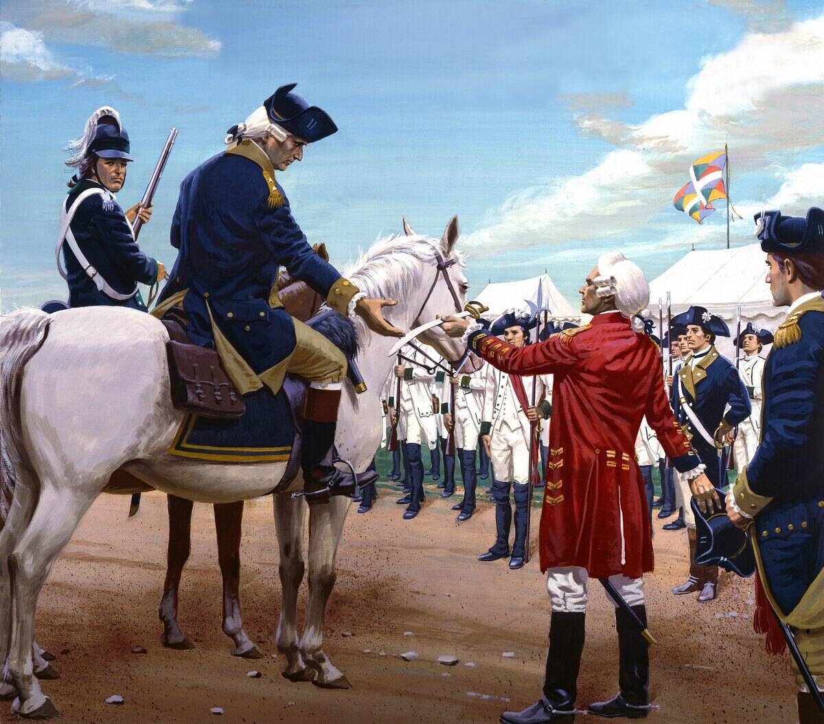 Surrender At Yorktown