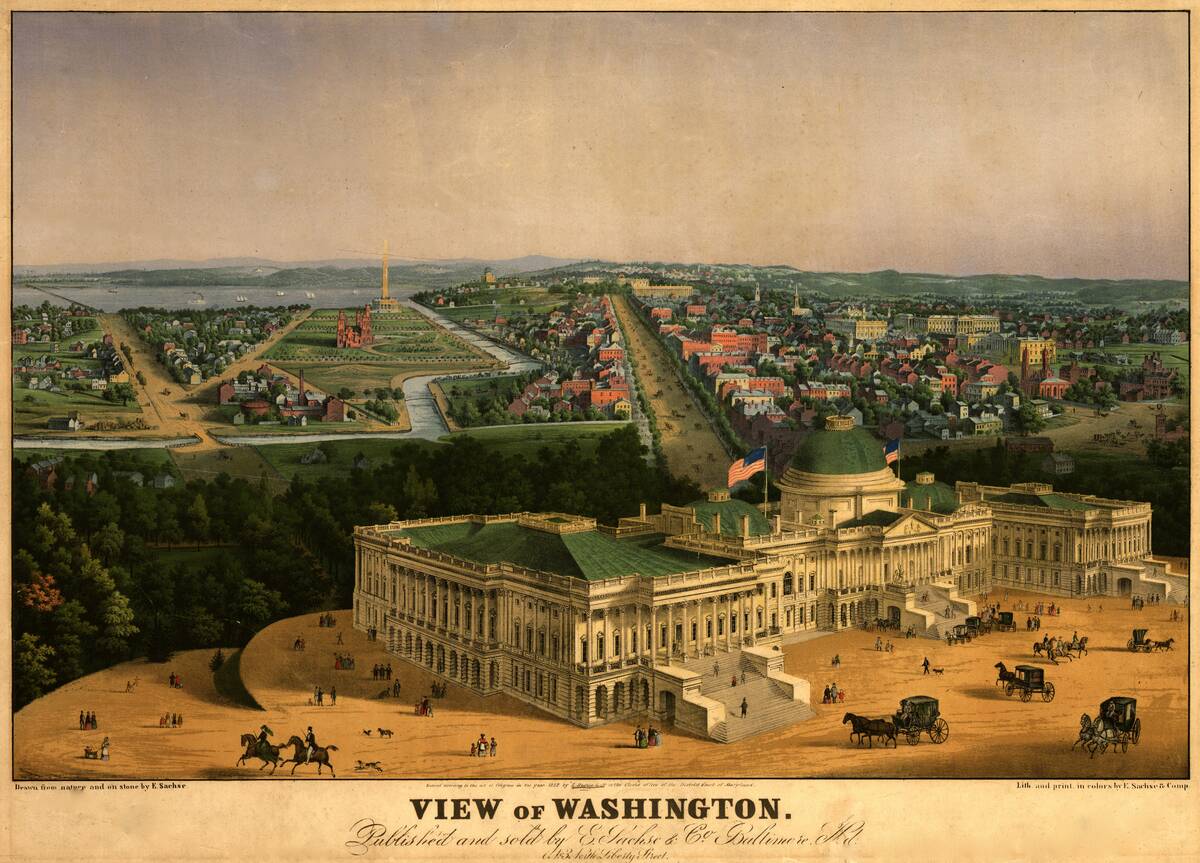 The Capitol In Washington, DC
