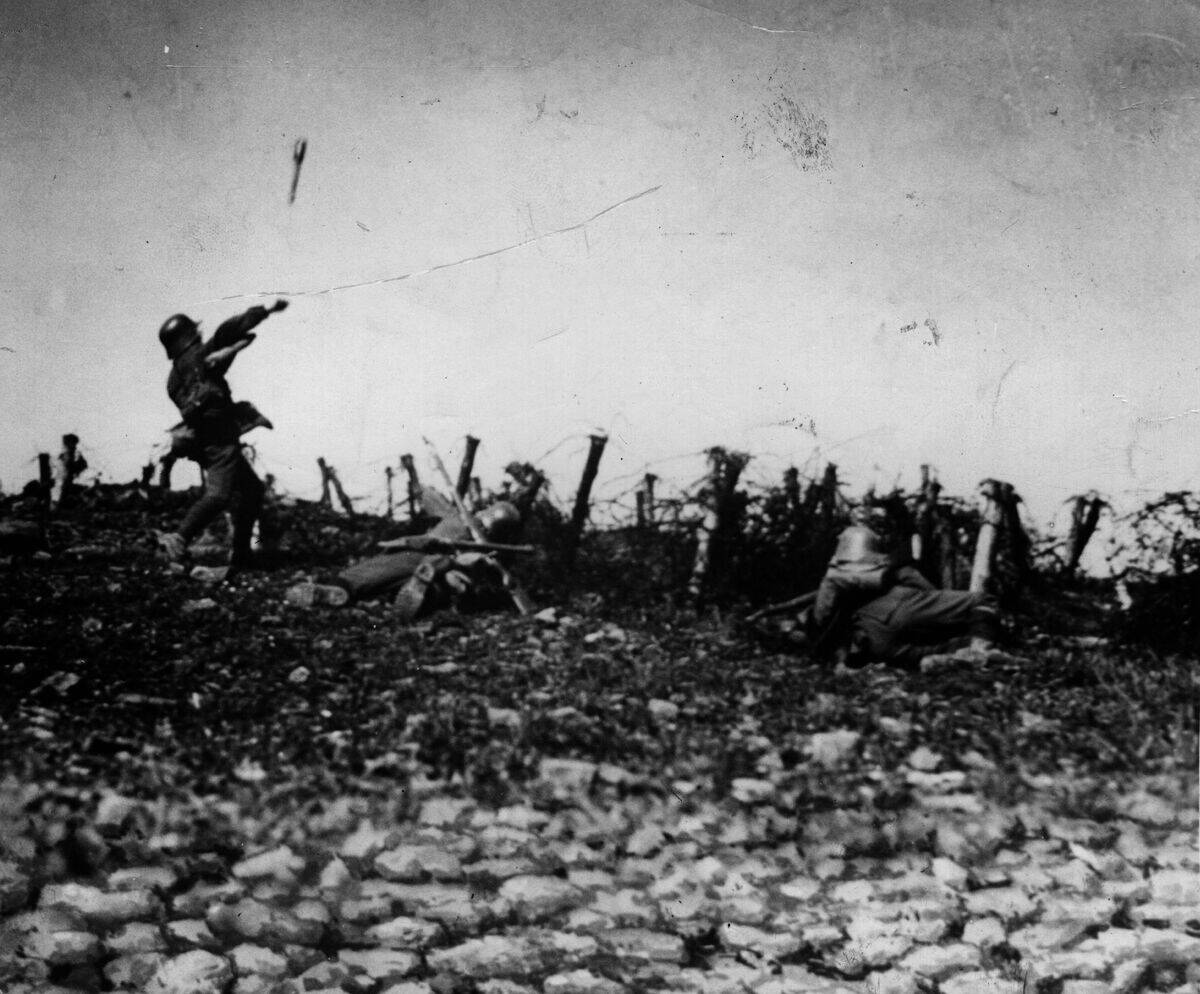 Throwing A Grenade