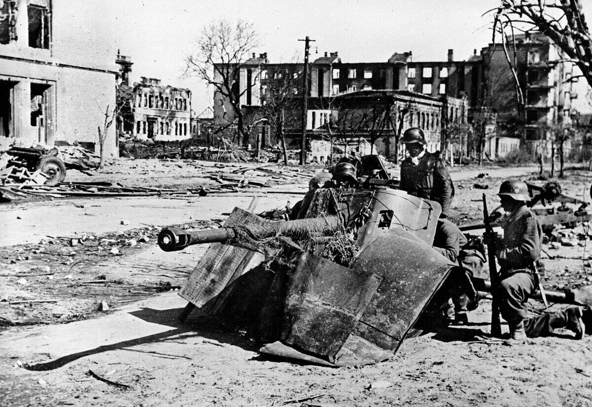 World War II. Russian front.