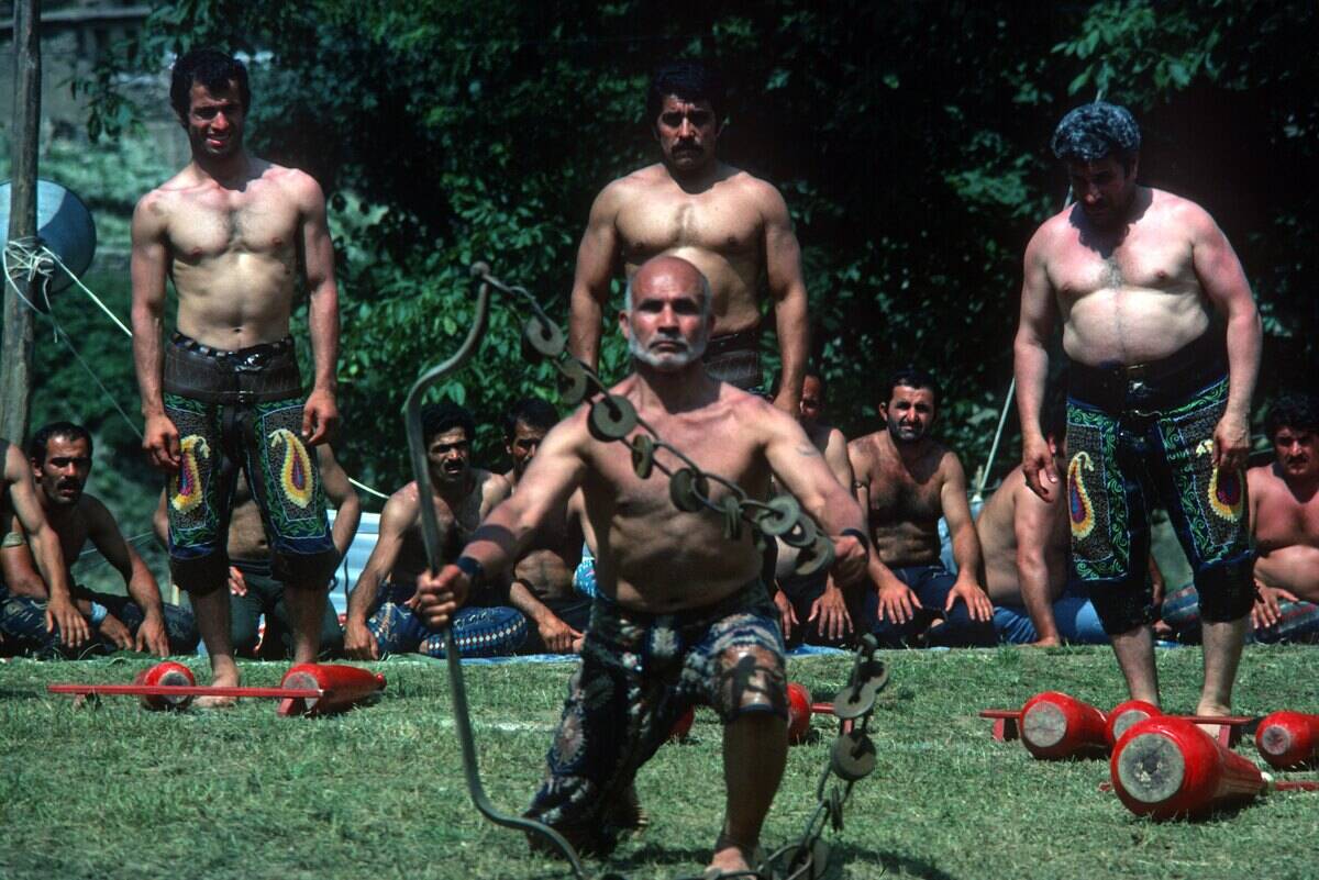 Wrestlers...
