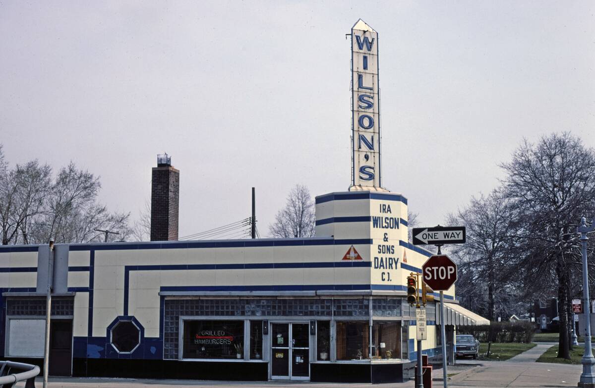 1970s America - Wilson's Dairy, Detroit, Michigan 1976