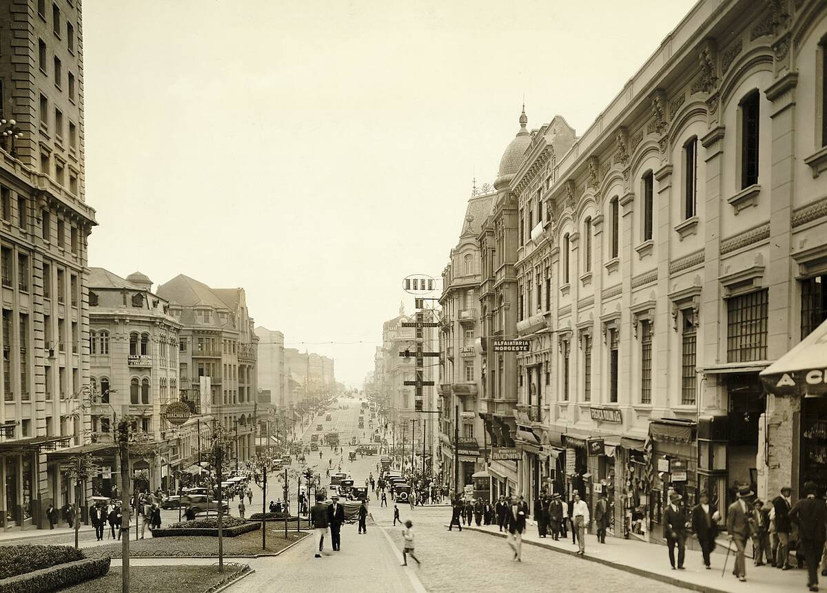 A View Down San Jose Avenue In Sao Paulo