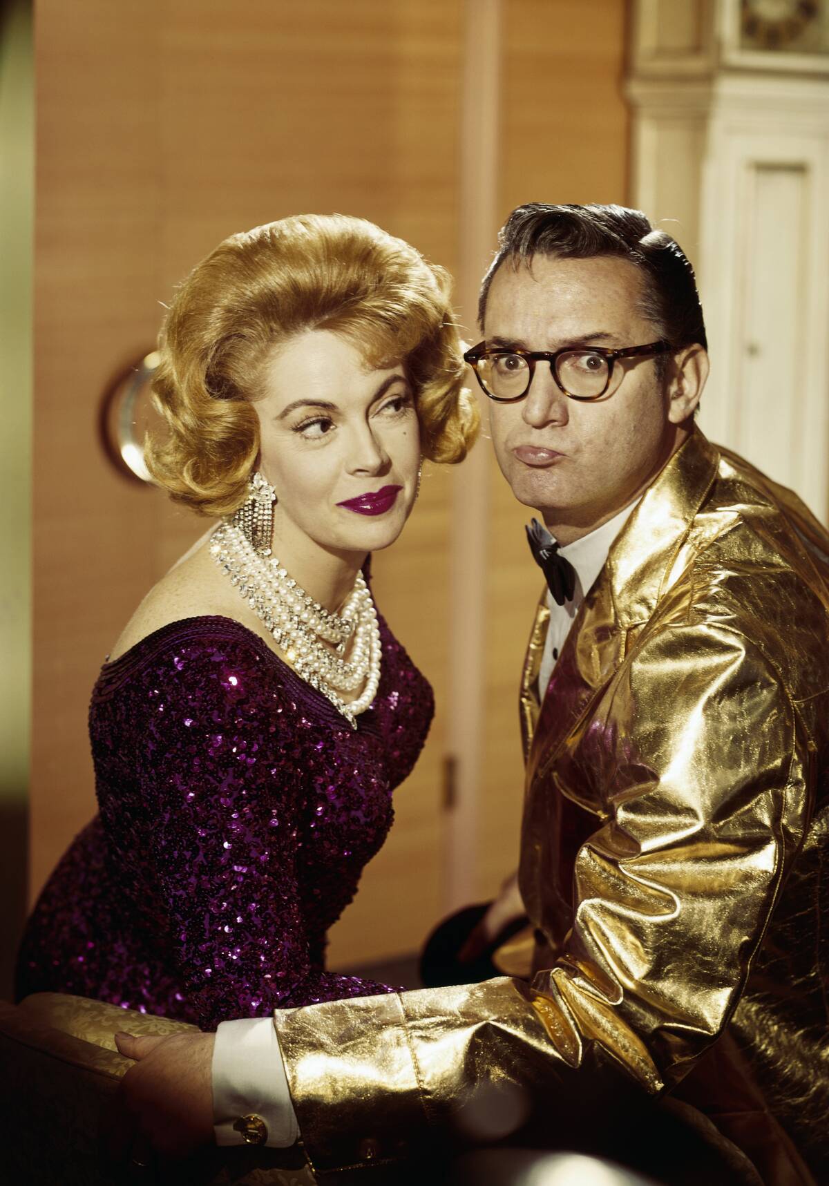 Actress Jayne Meadows and Actor Steve Allen