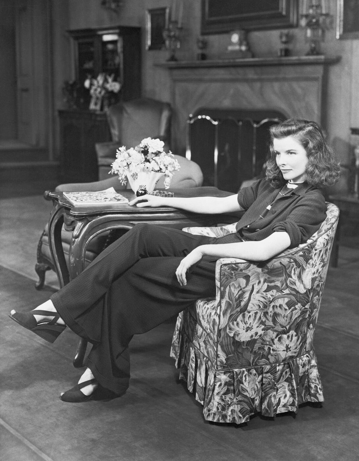 Actress Katharine Hepburn
