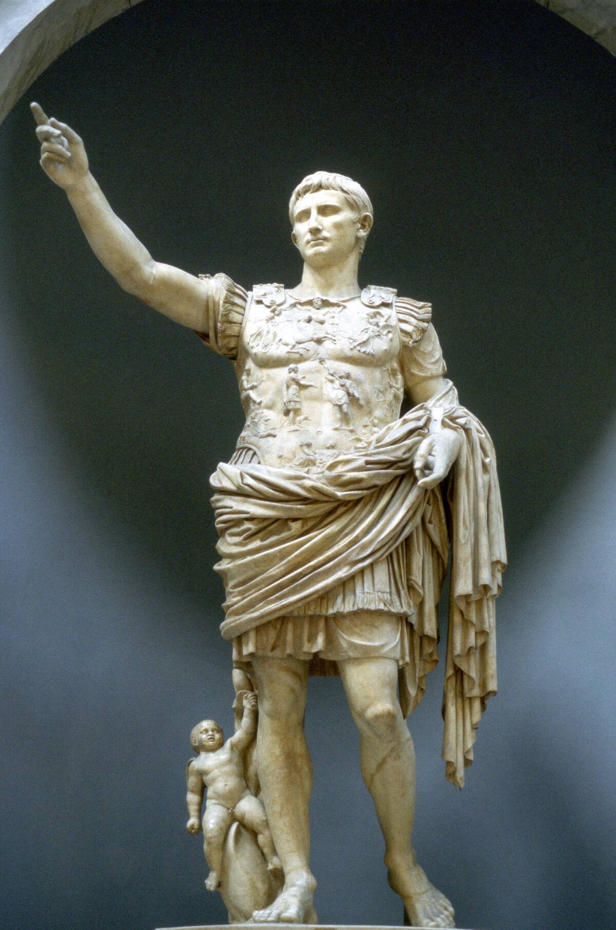 Augustus Caesar, first Roman Emperor.