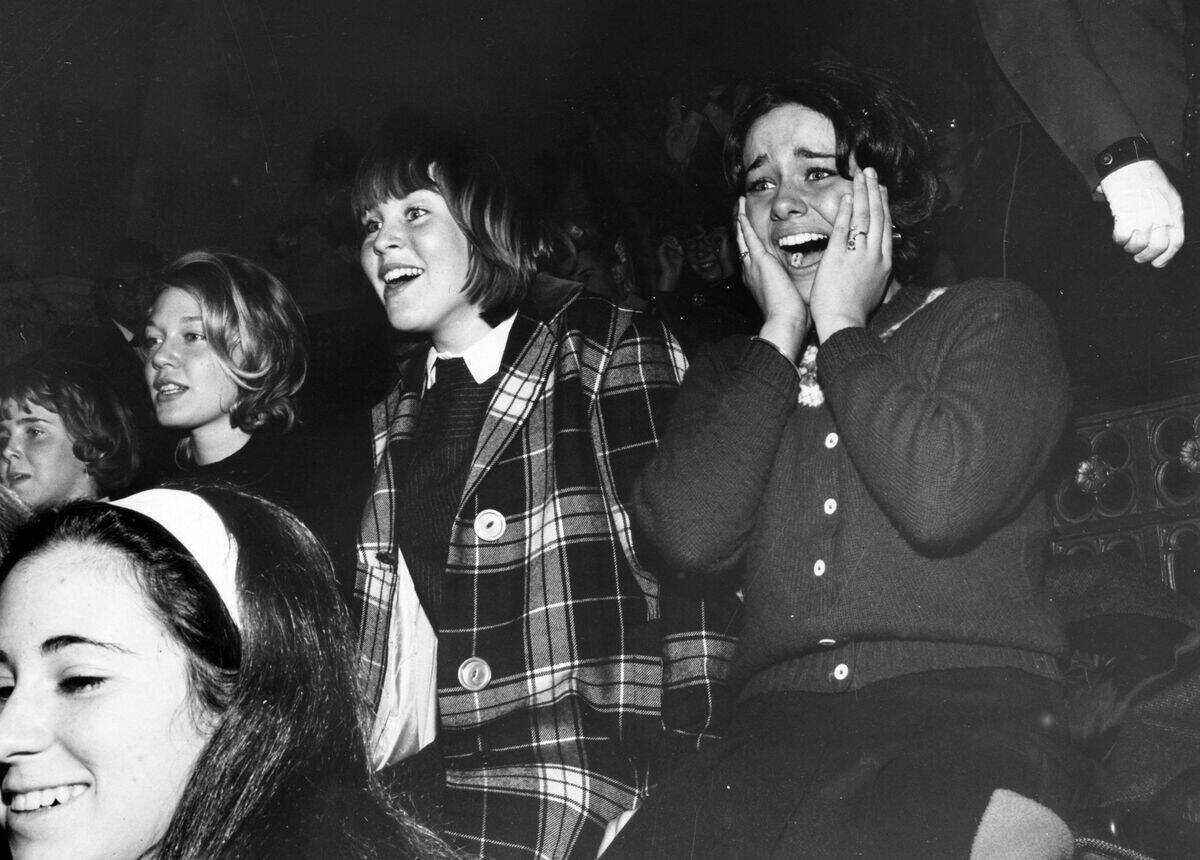 Beatles Fans At 'The Ed Sullivan Show'
