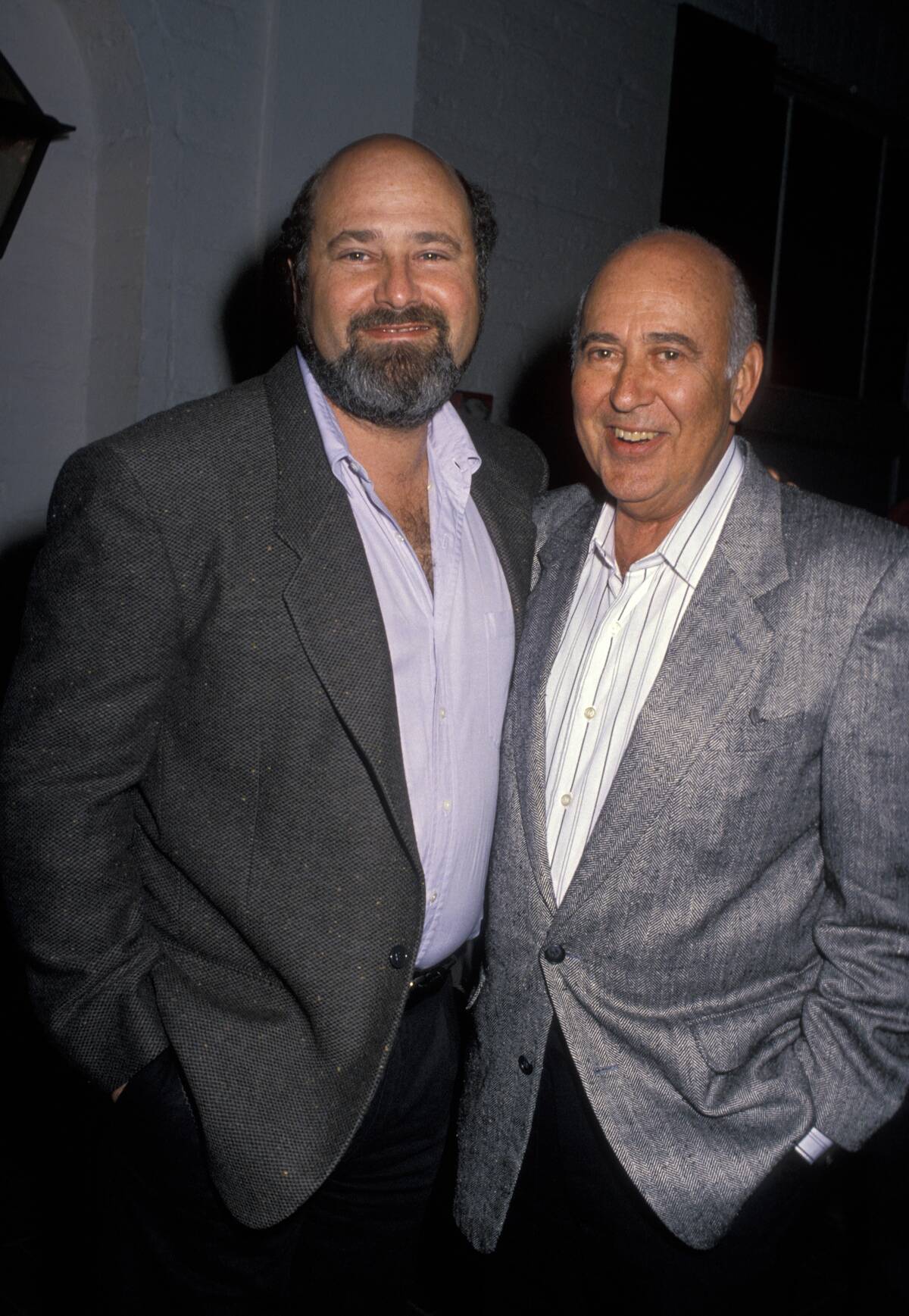 Carl Reiner and Rob Reiner Sighting at Chasen's Restaurant - December 7, 1989