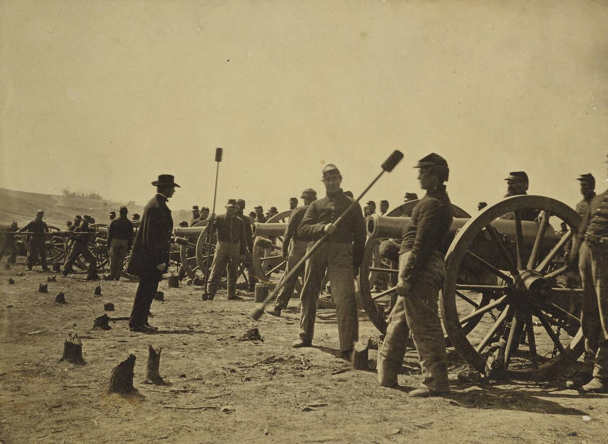 First Artillery New York, Chancellorsville, Virginia.