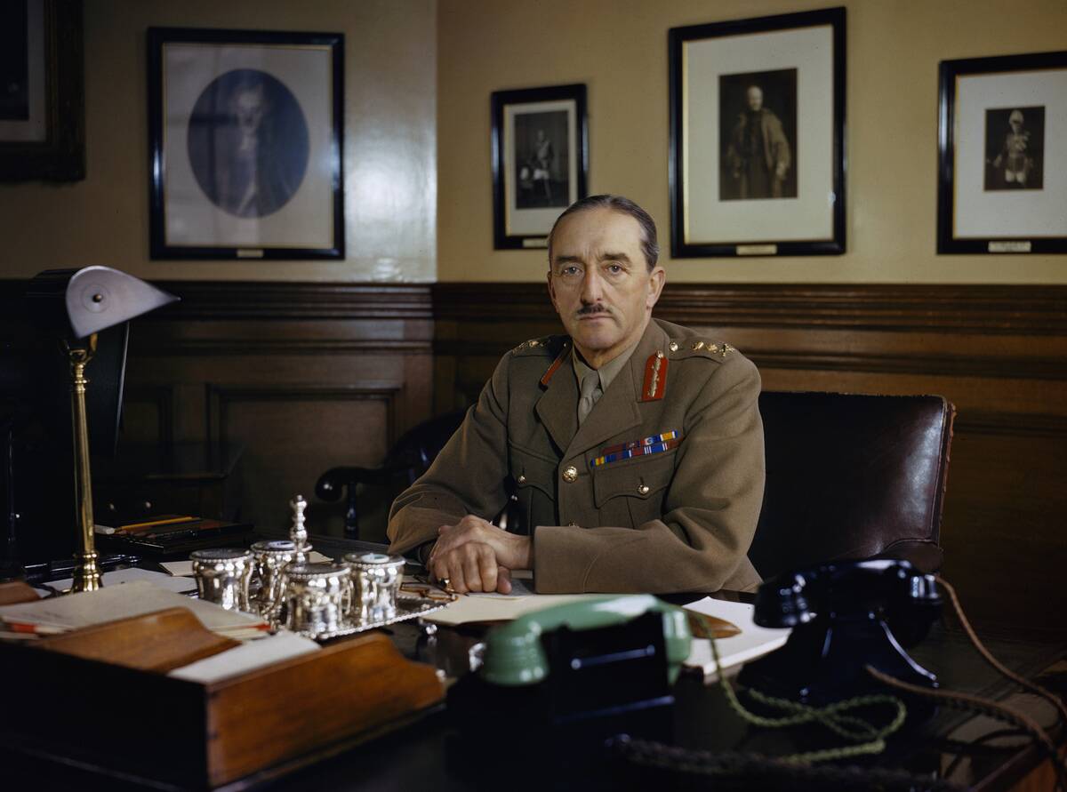 General Sir Alan Brooke, Chief Of General Staff, 1942