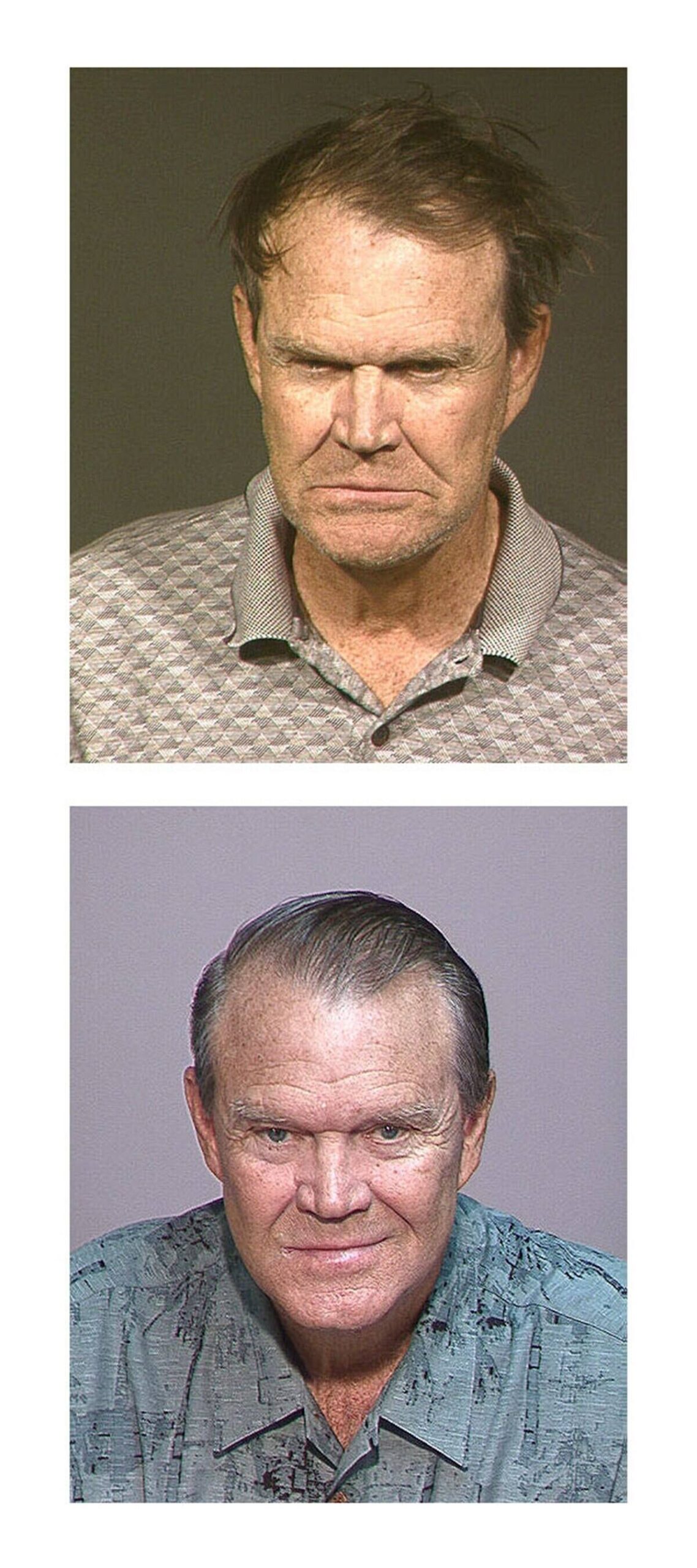 Glen Campbell Mugshot
