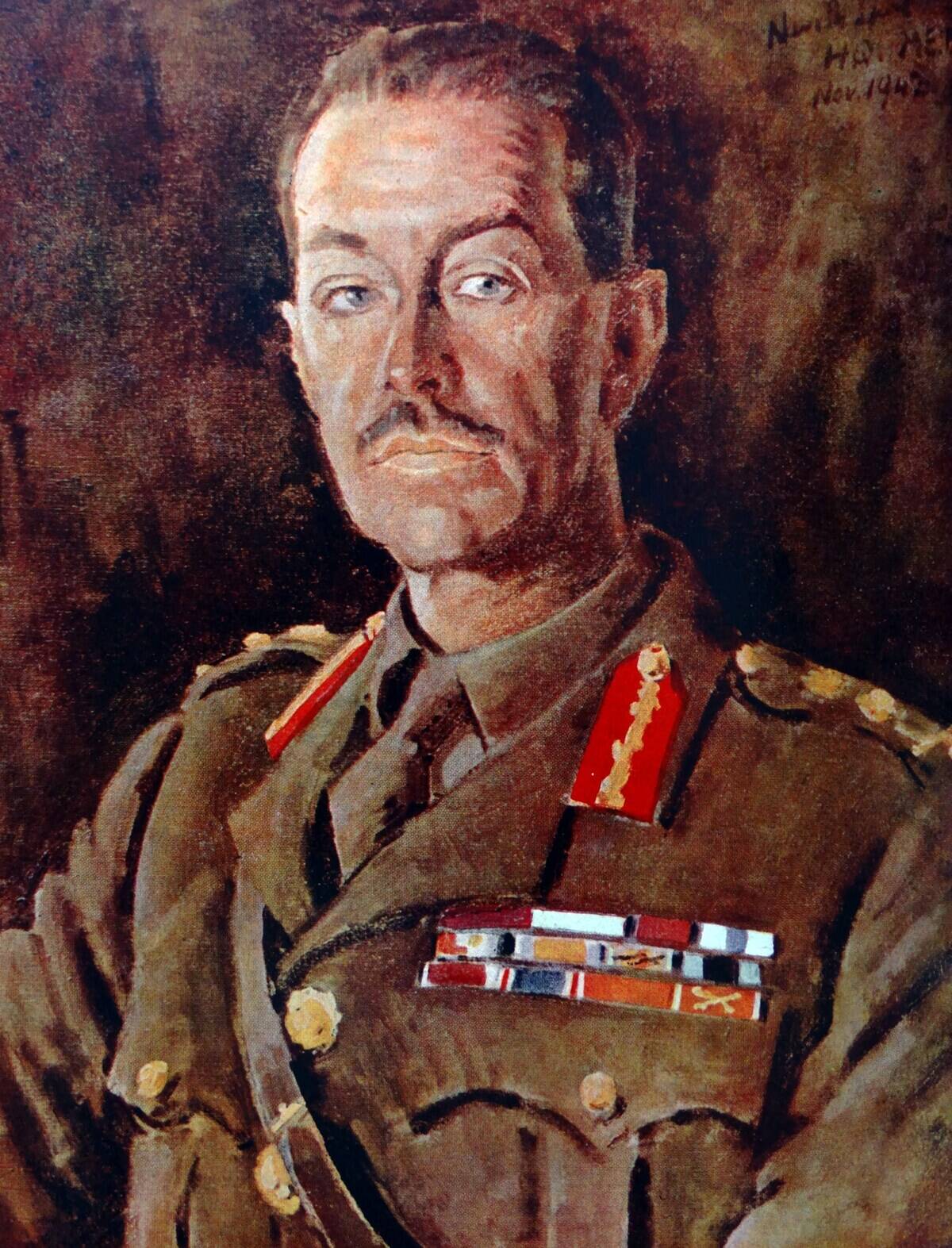 Harold Alexander, 1st Earl Alexander of Tunis.