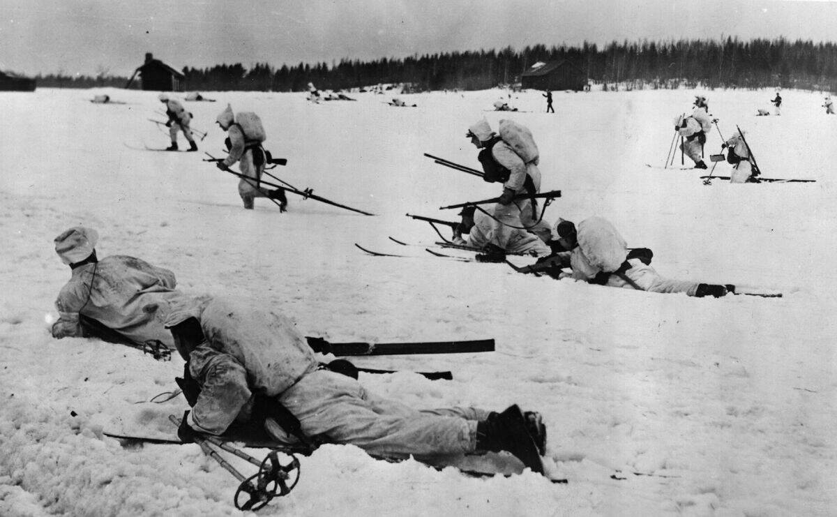 Infantry On Skis