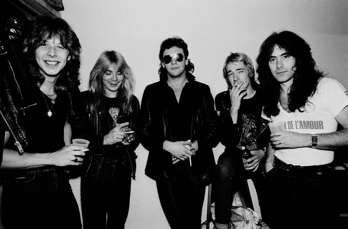 Iron Maiden Backstage